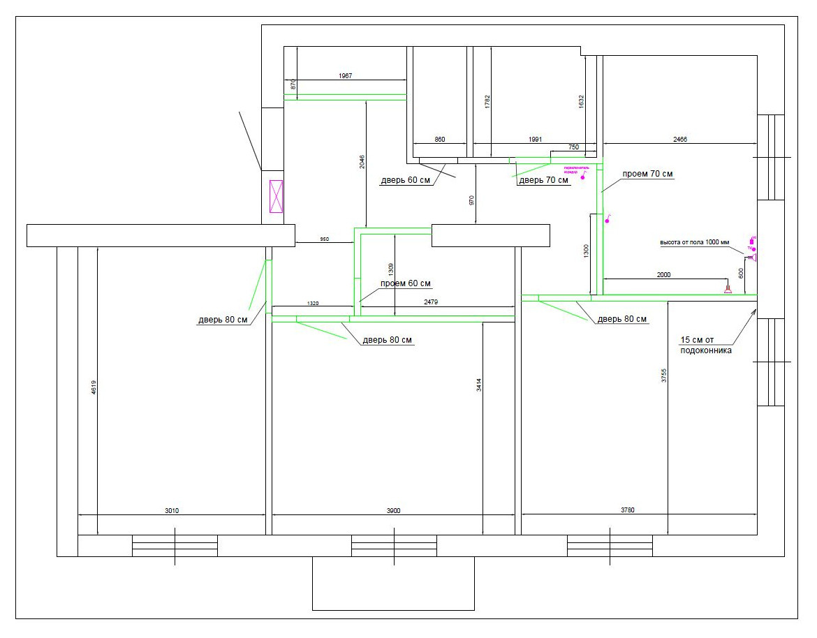 А-ля прованс для московской семьи в Сталинском доме