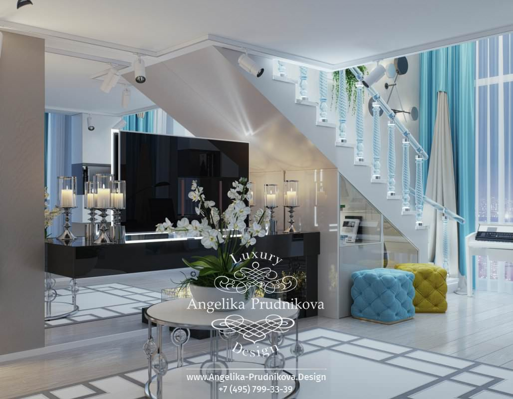 Дизайн-проект интерьера детской спальни в ЖК Art Residence
