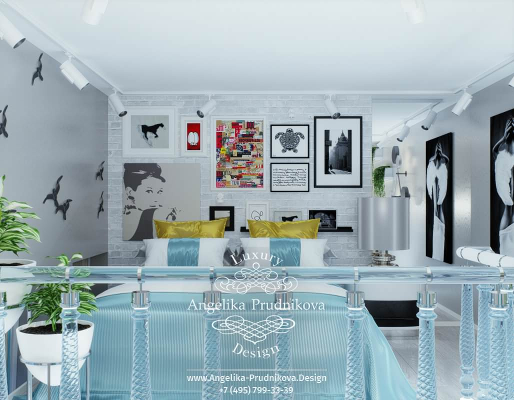 Дизайн-проект интерьера детской спальни в ЖК Art Residence