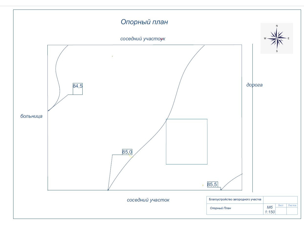 Дом с участком , дипломная работа.