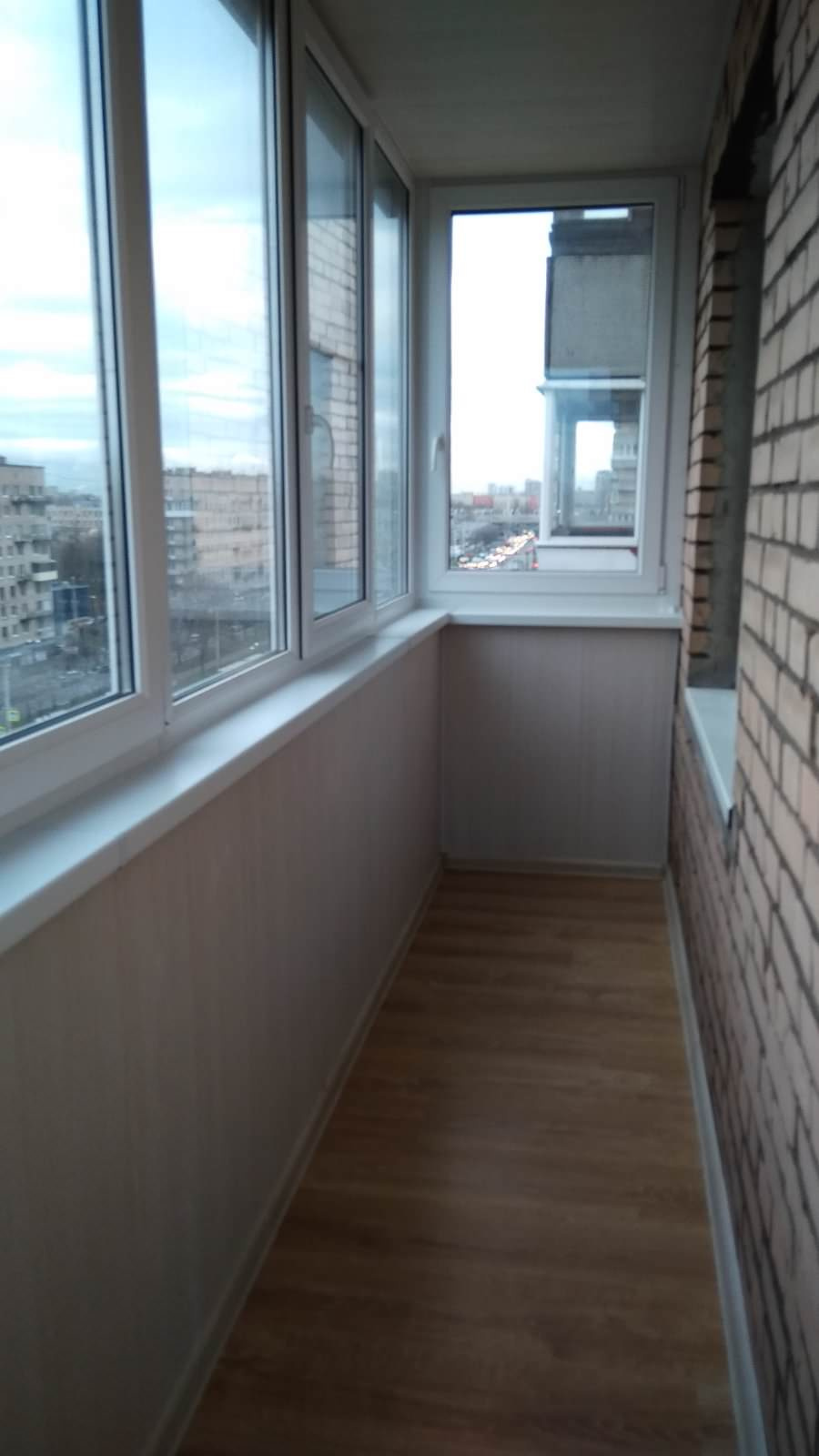 Лоджия с отделкой