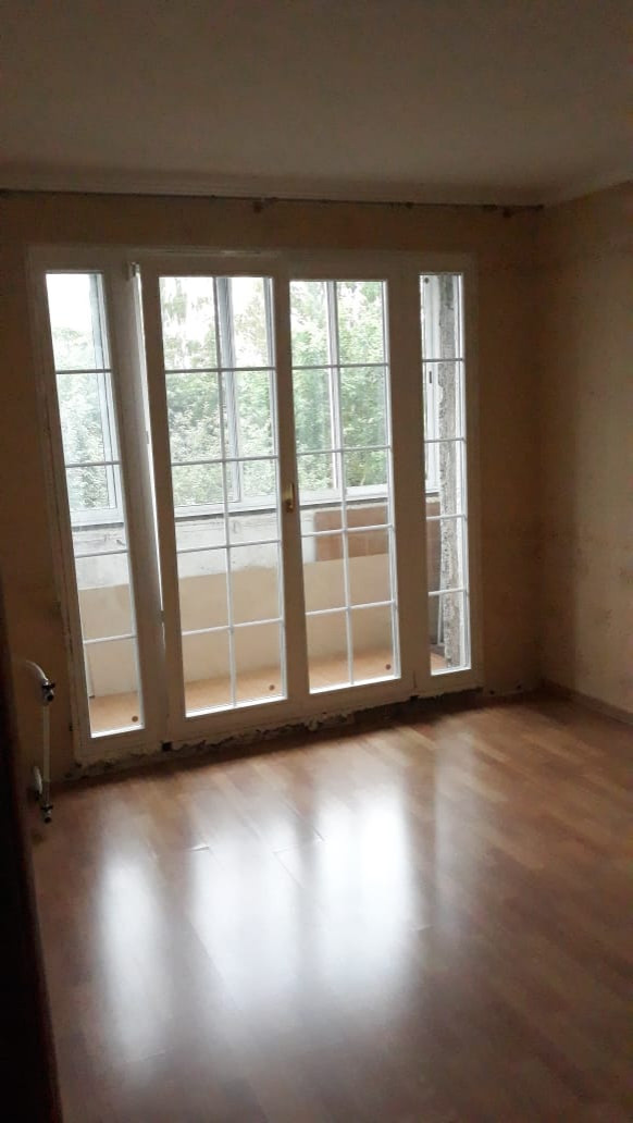 Панорамное остекление вместо балконного блока