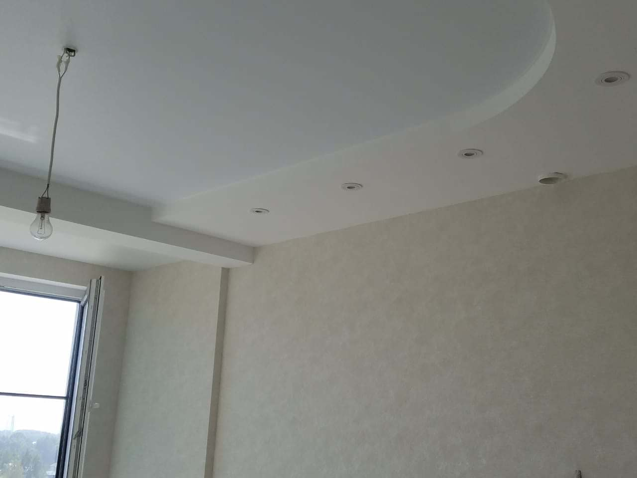 Потолок любой сложности из гипсокартона