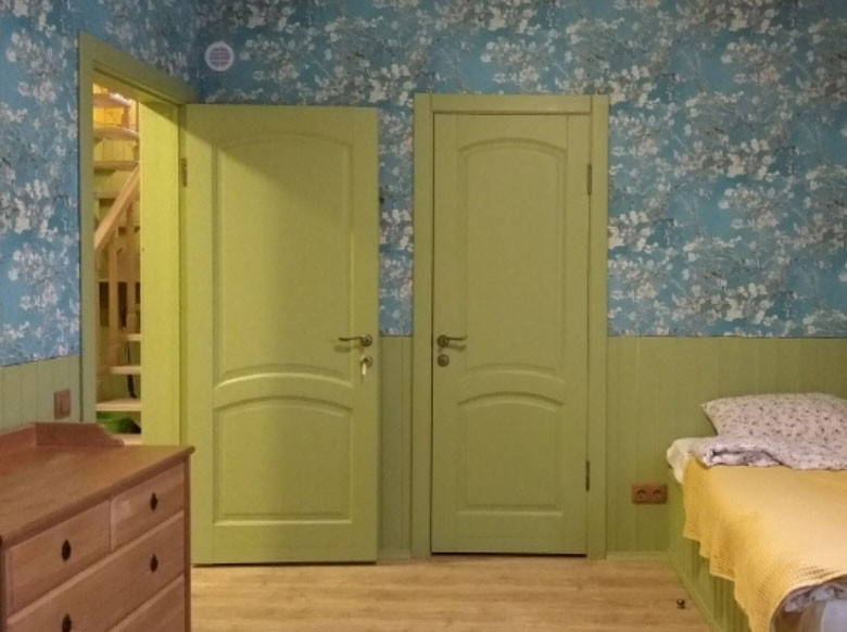 Домик с названием "ВАН ГОГ" в усадьбе "ВИШЕНКИ"