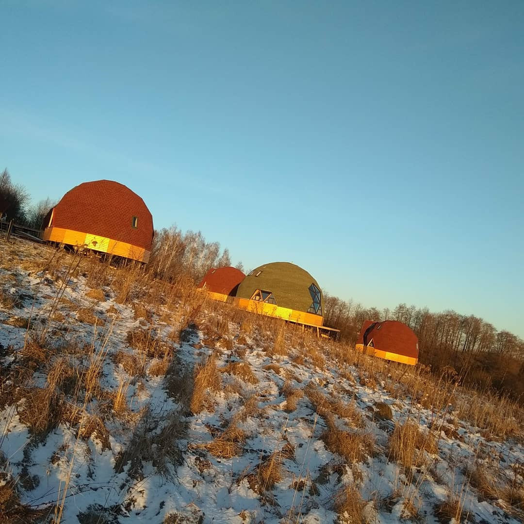 Домик с названием "ВАН ГОГ" в усадьбе "ВИШЕНКИ"