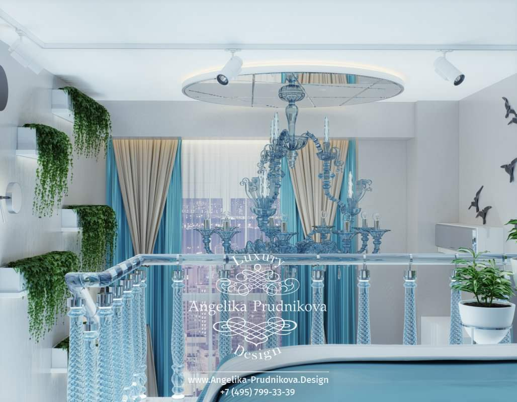 Дизайн-проект интерьера детской спальни в ЖК Art Residence