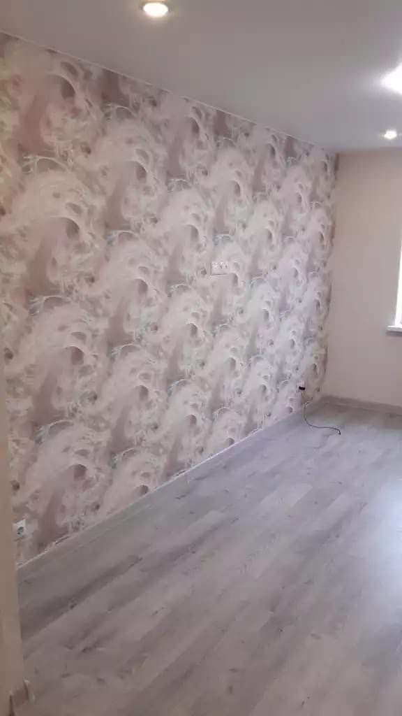 Обложка проекта: Оклейка обоев