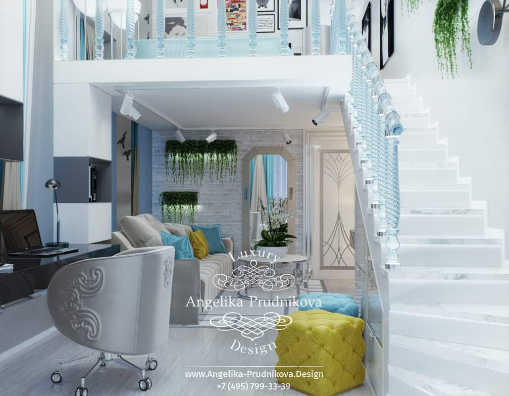 Дизайн-проект интерьера детской спальни в ЖК Art Residence