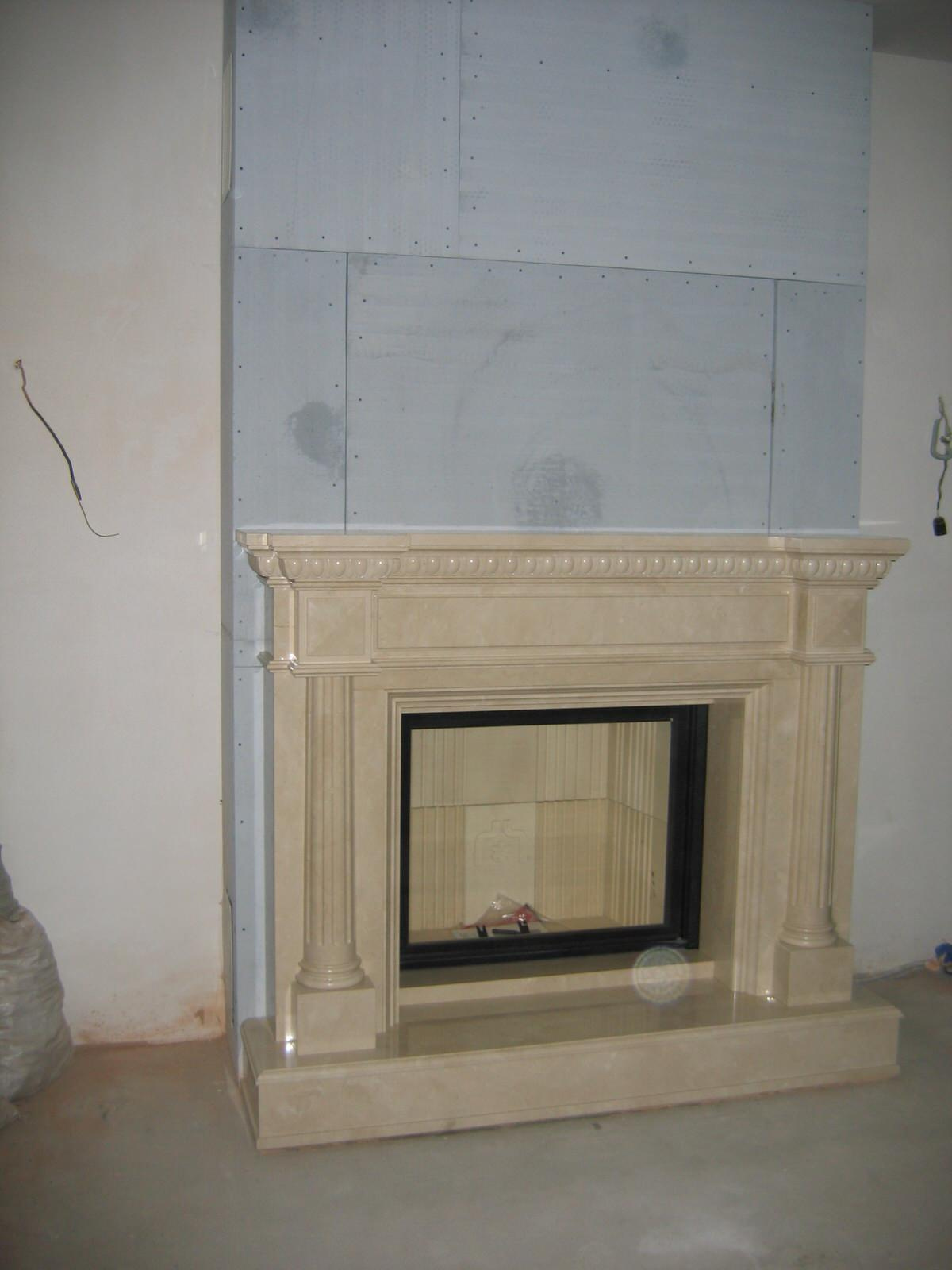 Производство портала и монтаж камина