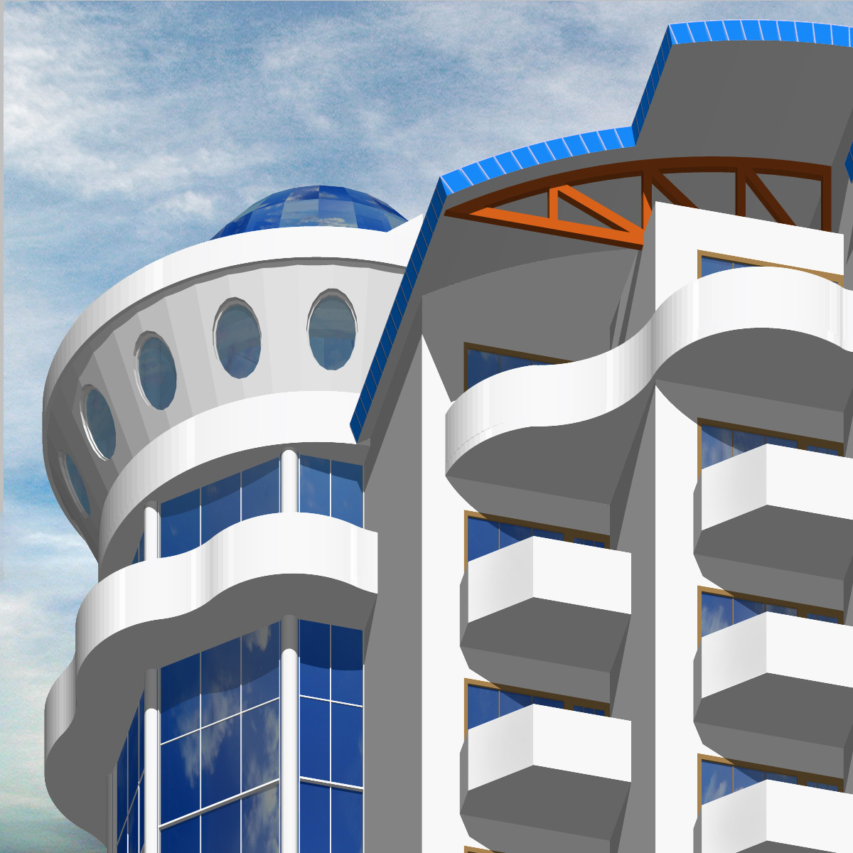 Фрагмент фасада