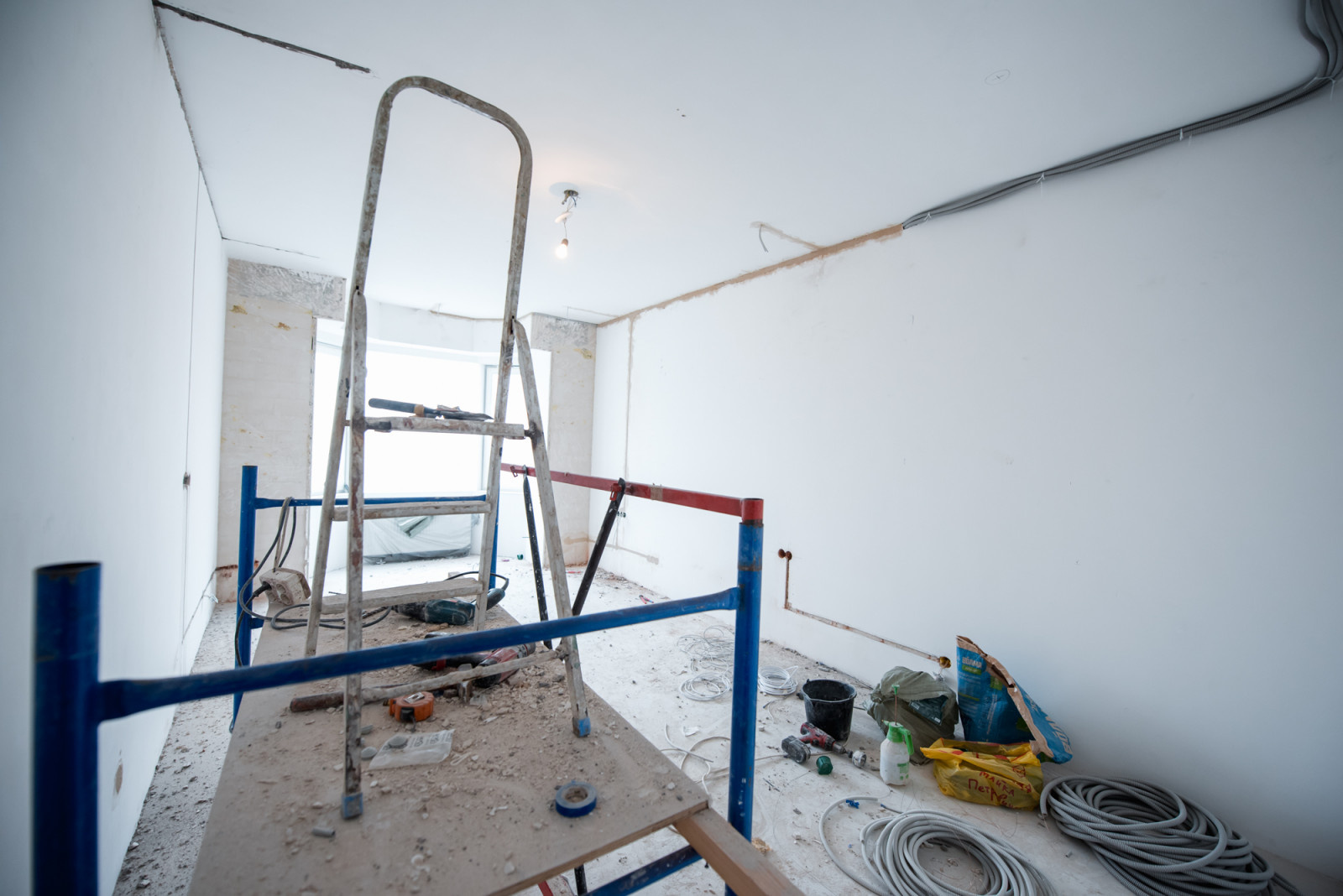 Отделка квартиры с нуля по дизайн-проекту