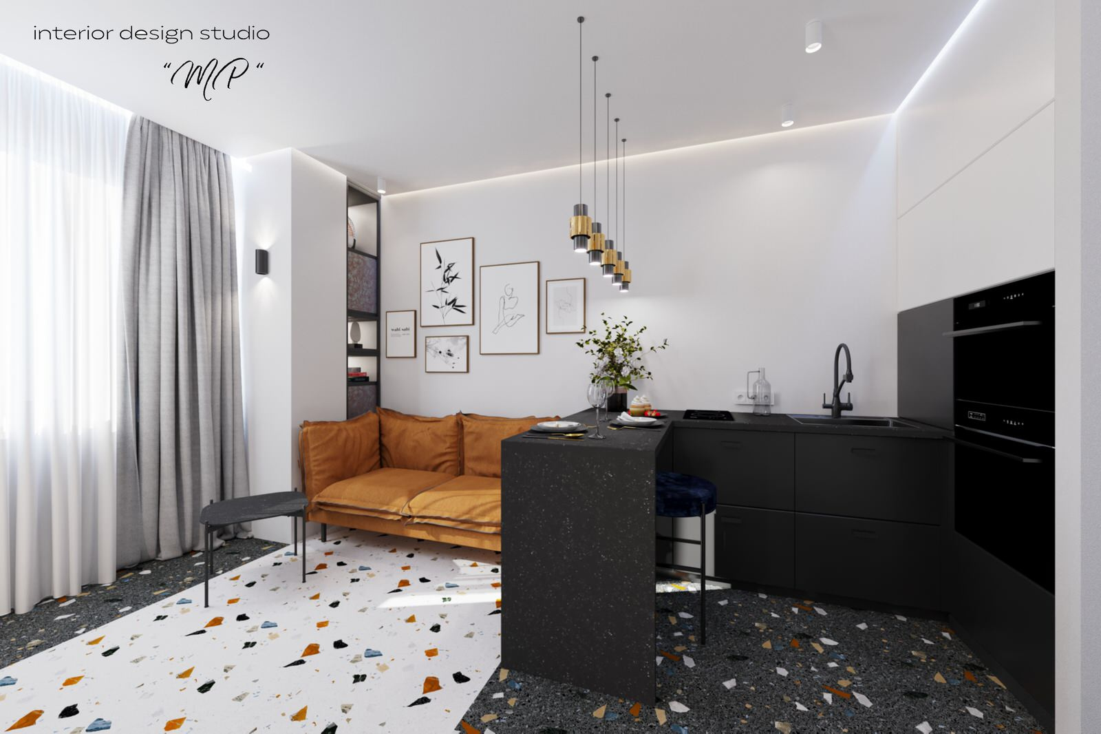 Дизайн-проект квартиры  ЖК Гремячий лог