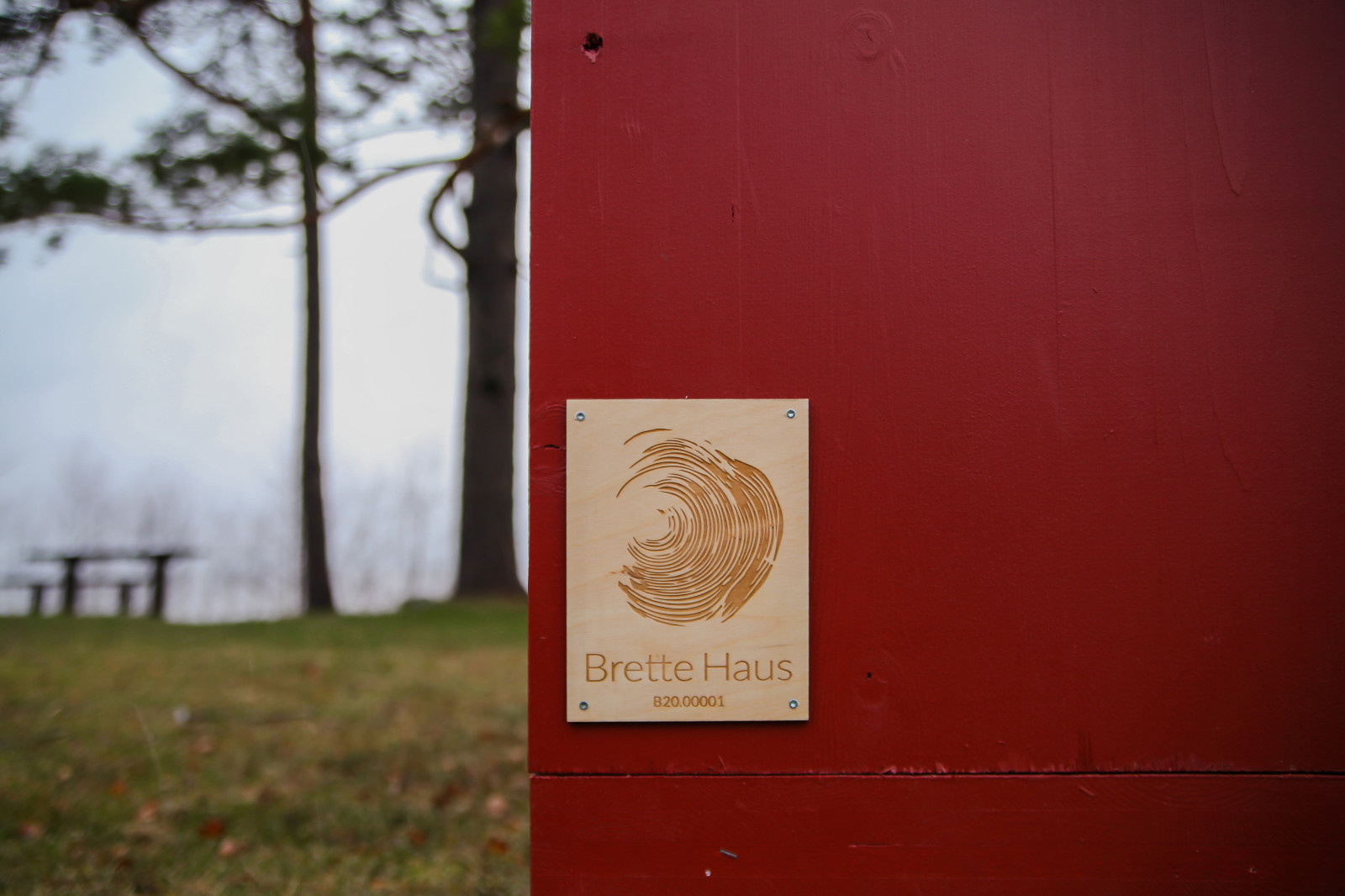 Baltic seashore cabins