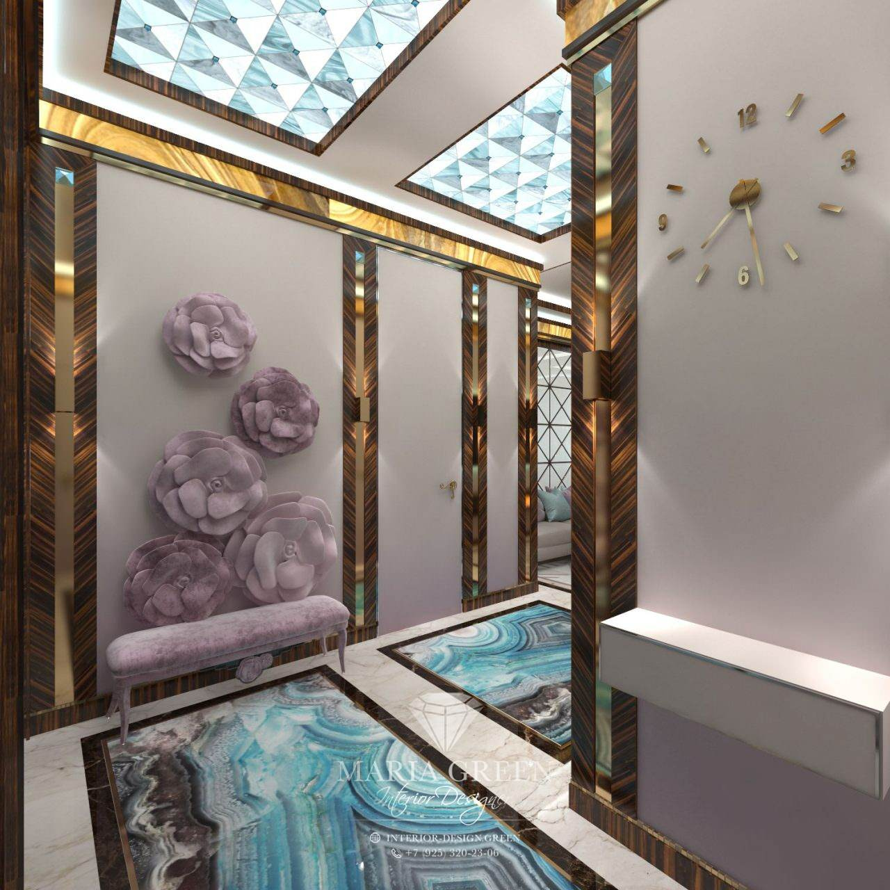 A luxurious, Art Deco-style house in the CV “Azarovo”