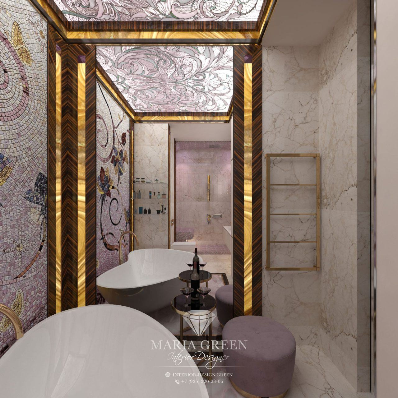 A luxurious, Art Deco-style house in the CV “Azarovo”