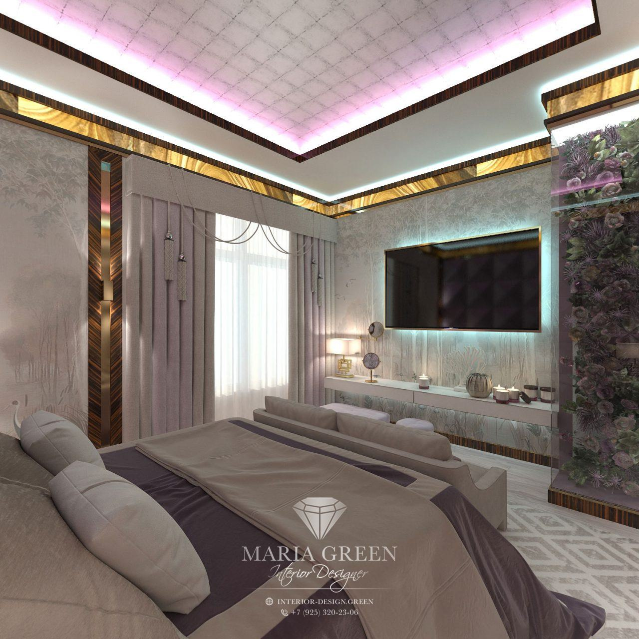 A luxurious, Art Deco-style house in the CV “Azarovo”