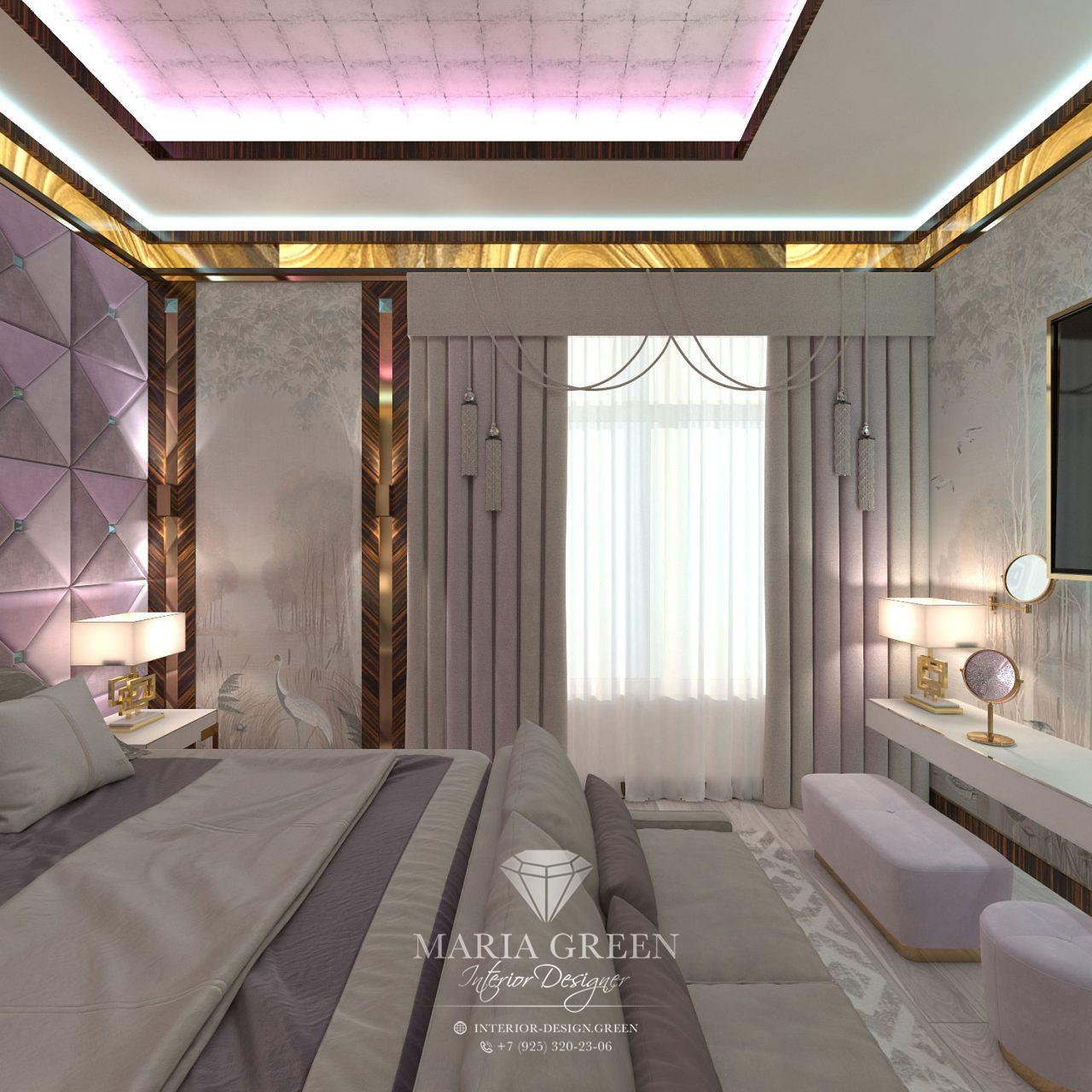 A luxurious, Art Deco-style house in the CV “Azarovo”