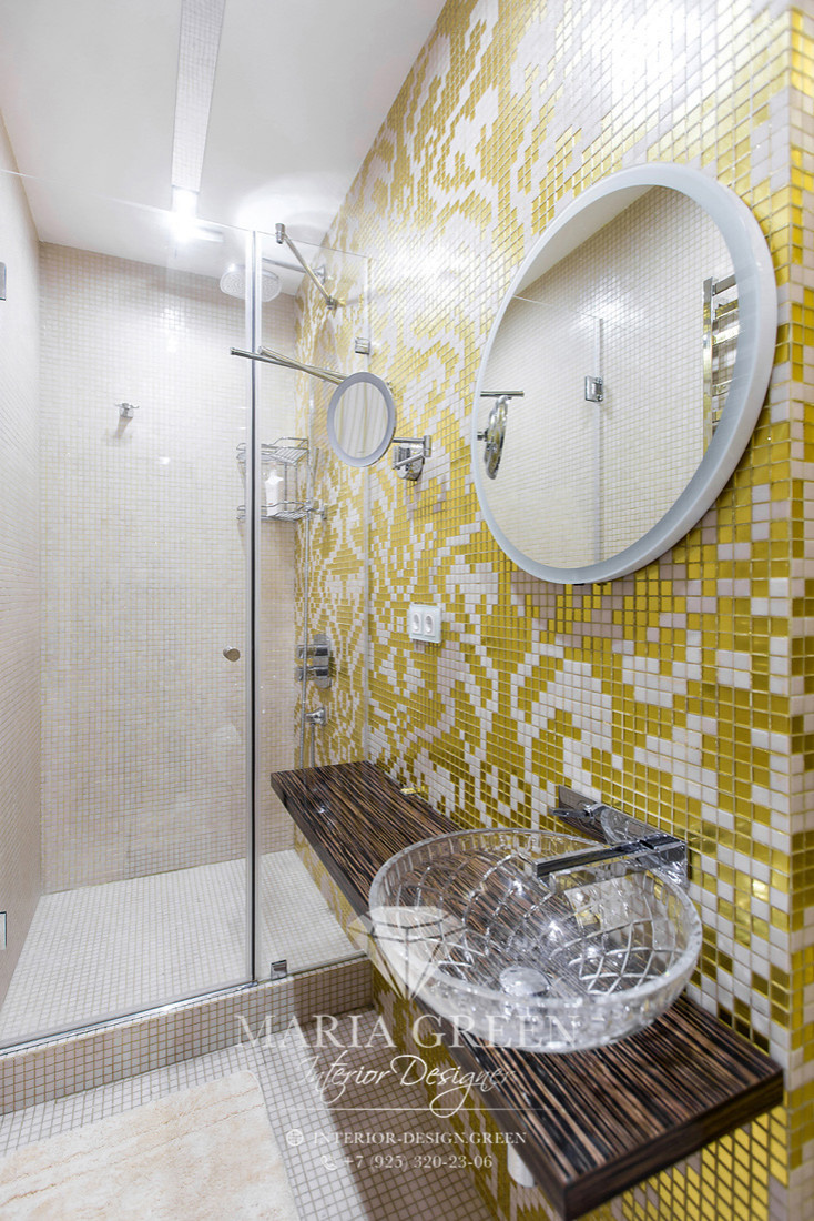Art deco and modern in a design of the apartment
