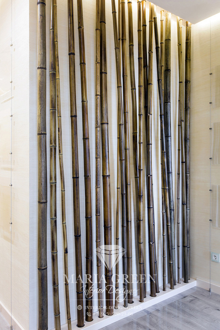 Art deco and modern in a design of the apartment