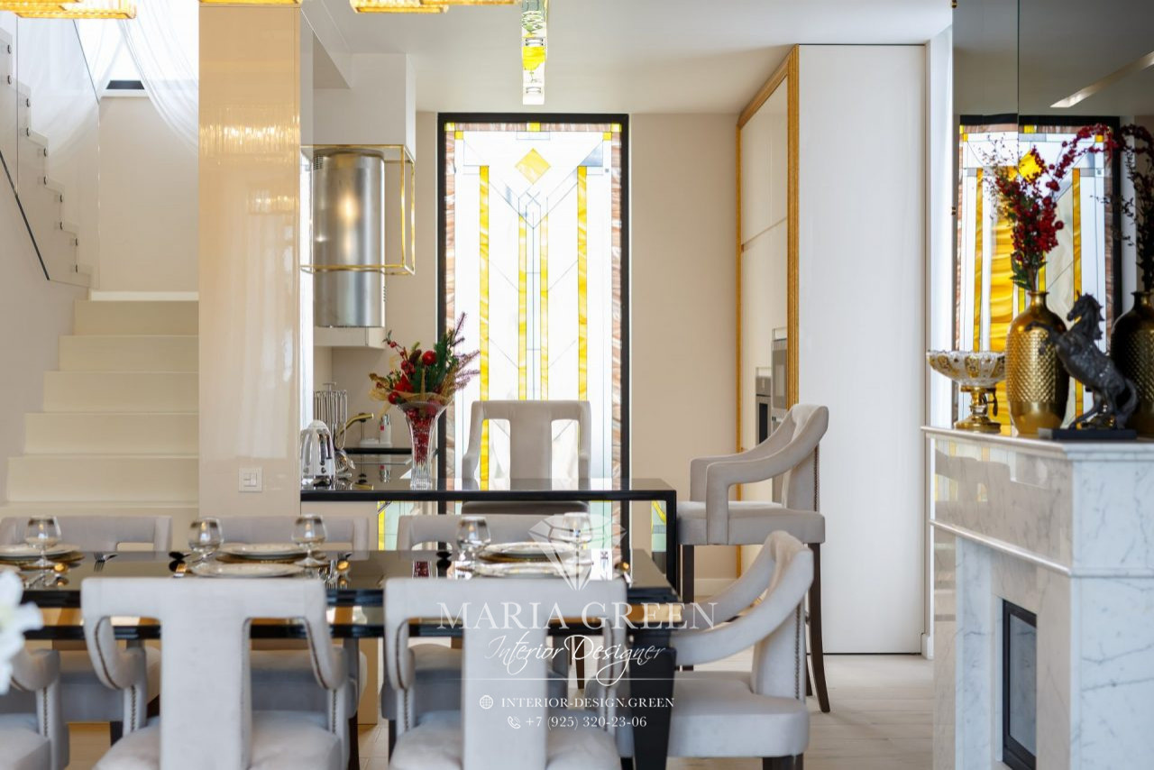 A modern house in the cottage village “High Coast”