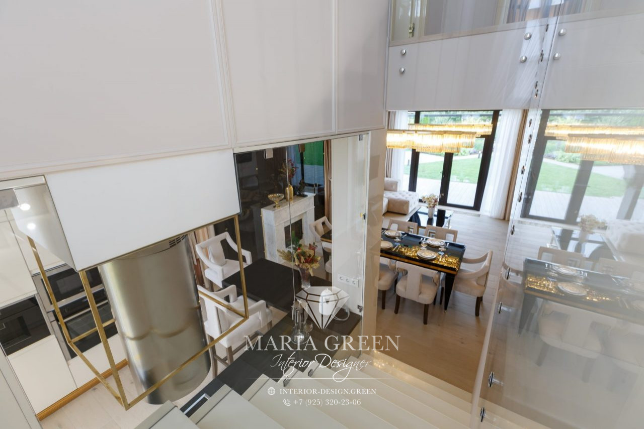 A modern house in the cottage village “High Coast”