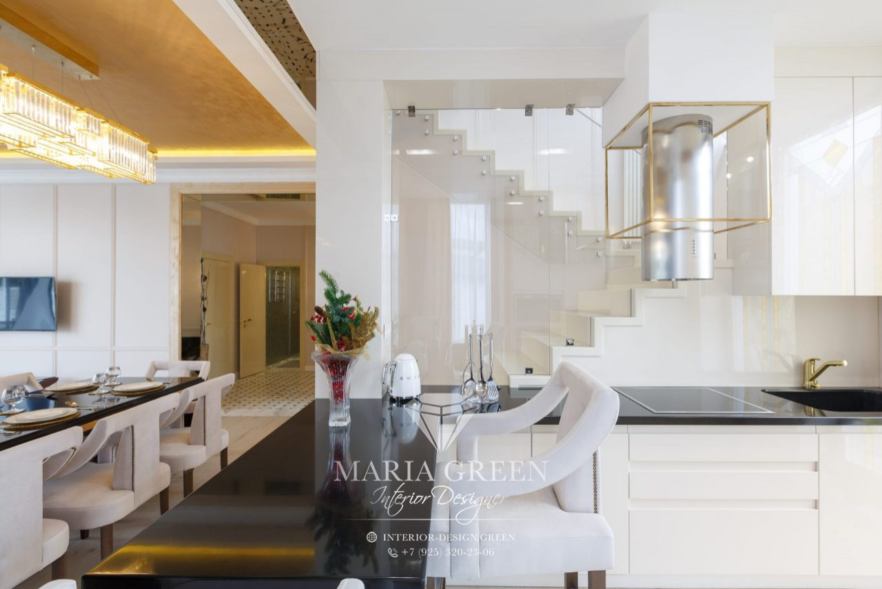 A modern house in the cottage village “High Coast”