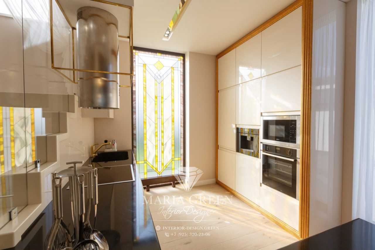 A modern house in the cottage village “High Coast”