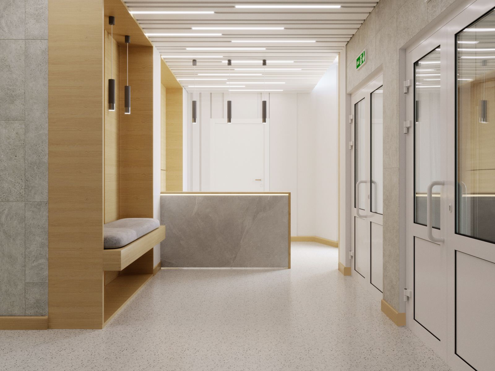 Интерьеры детской больницы