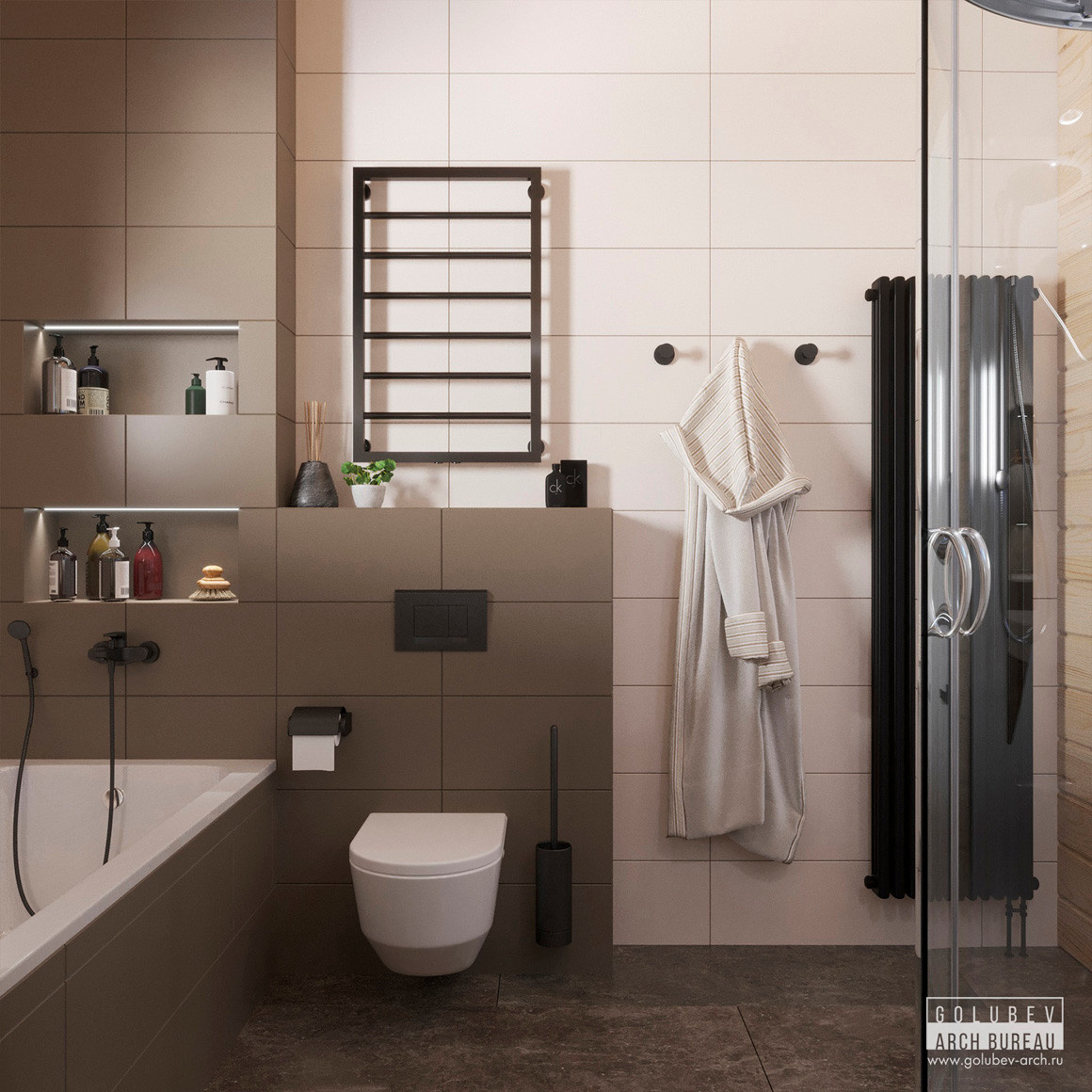 Интерьеры деревянного дома, г. Красноярск, 135 м2