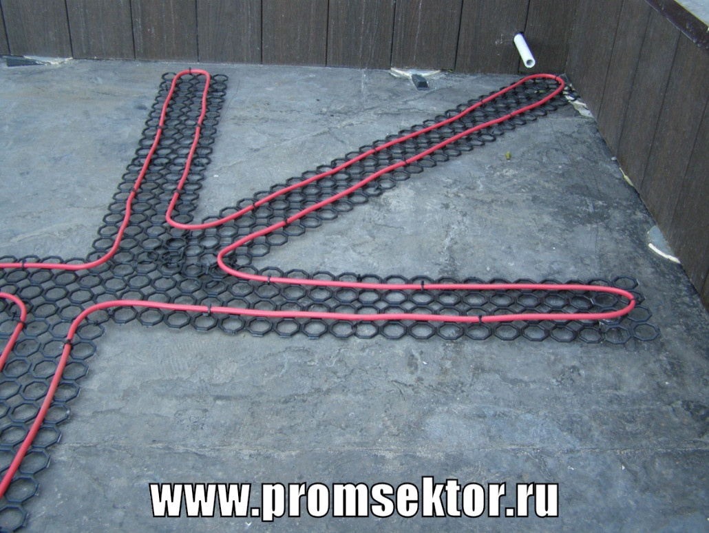 Системы снеготаяния для ступеней и площадок