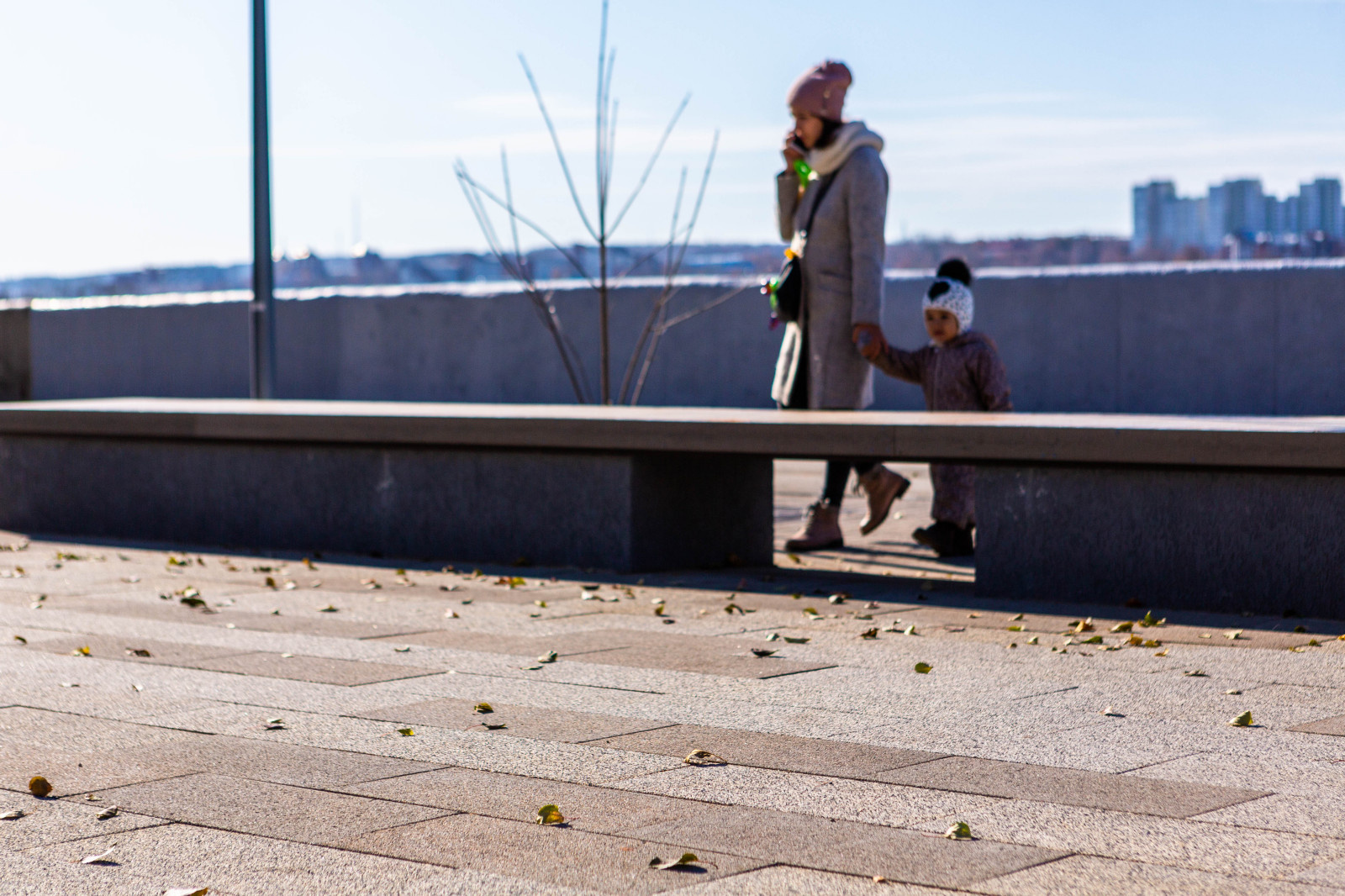 Набережная на бульваре Гагарина в Иркутске