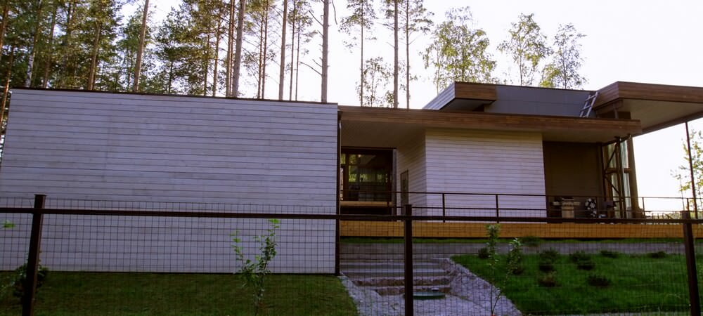 Фахверковый дом на Лемболовском озере