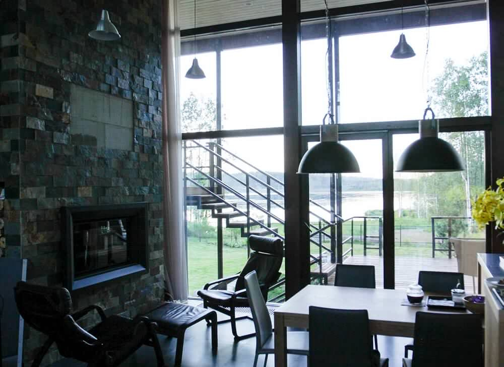 Фахверковый дом на Лемболовском озере