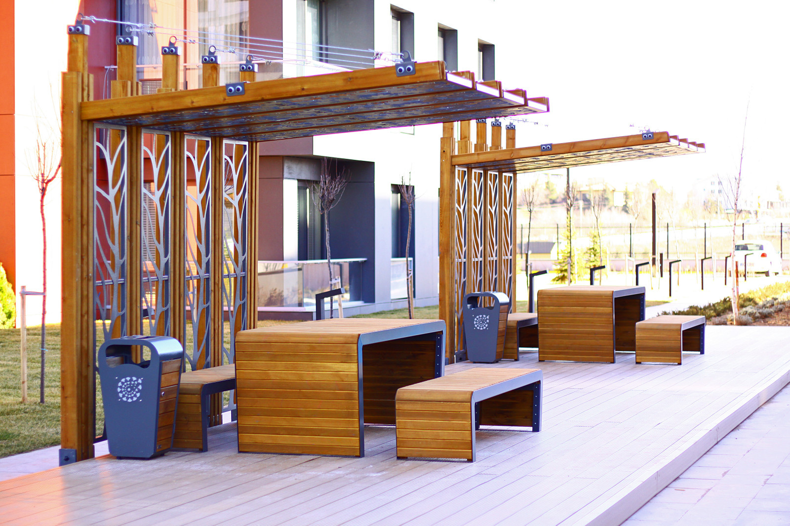 Проект уличной мебели в Анкаре