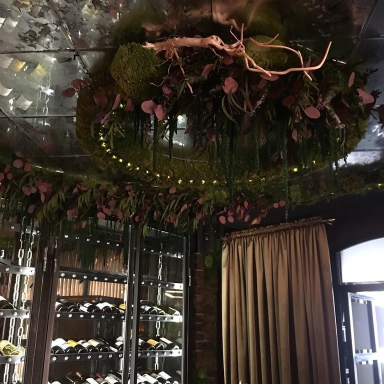 Озеленение ресторана "Tesla"