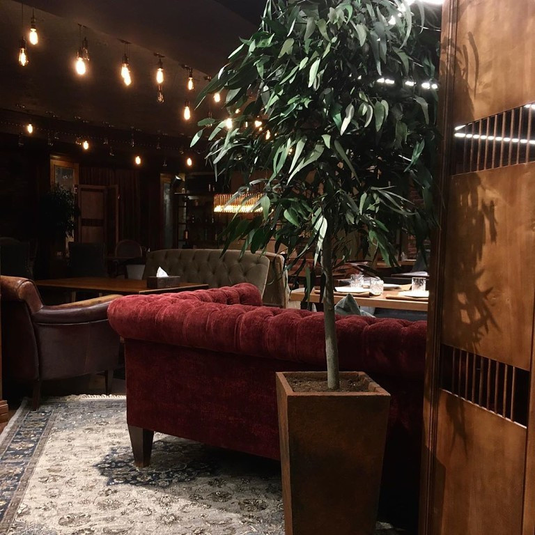 Озеленение ресторана "Tesla"