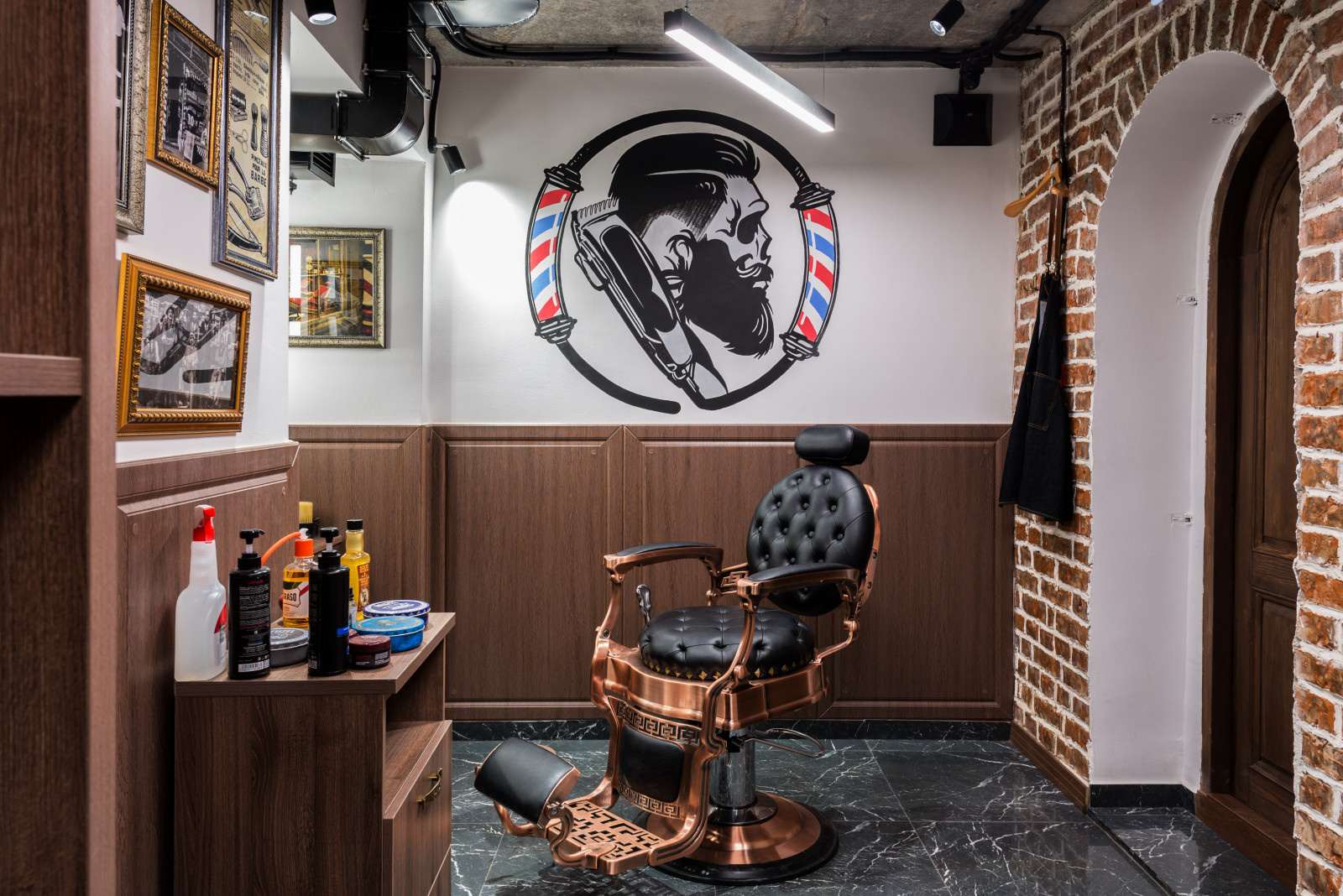 Обложка проекта: Барбершоп «Bakrbarber» ул.Карла Маркса 18 г.Казань