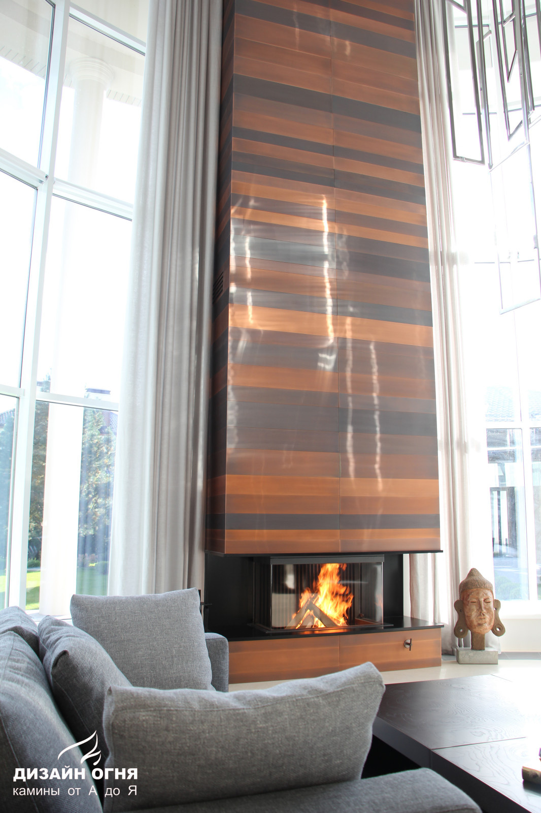 Обложка проекта: камин с сердцем от KalFire