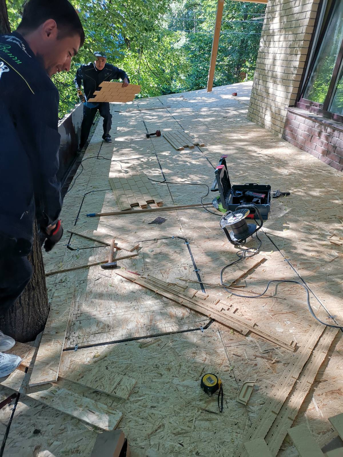 Терраса под ключ