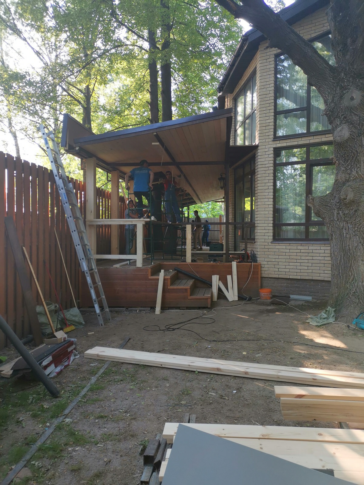 Терраса под ключ