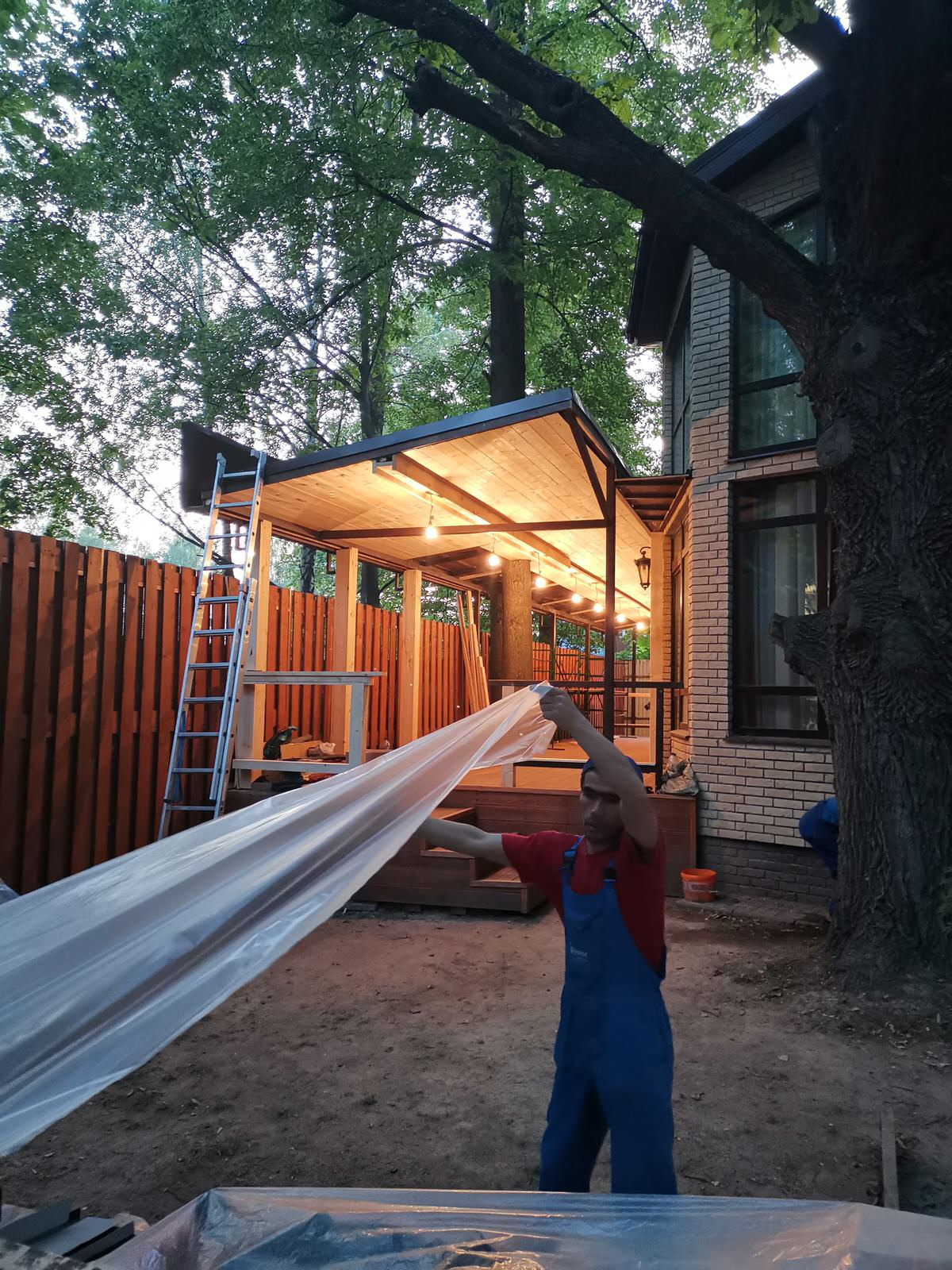 Терраса под ключ