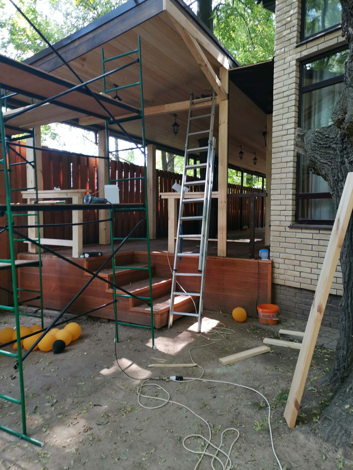 Терраса под ключ