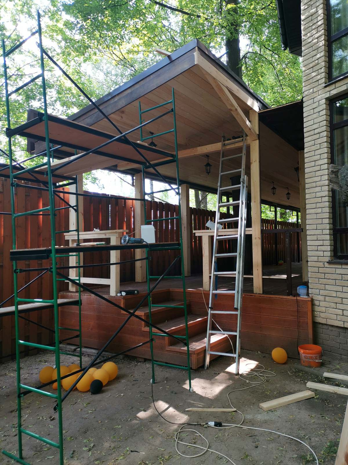 Терраса под ключ