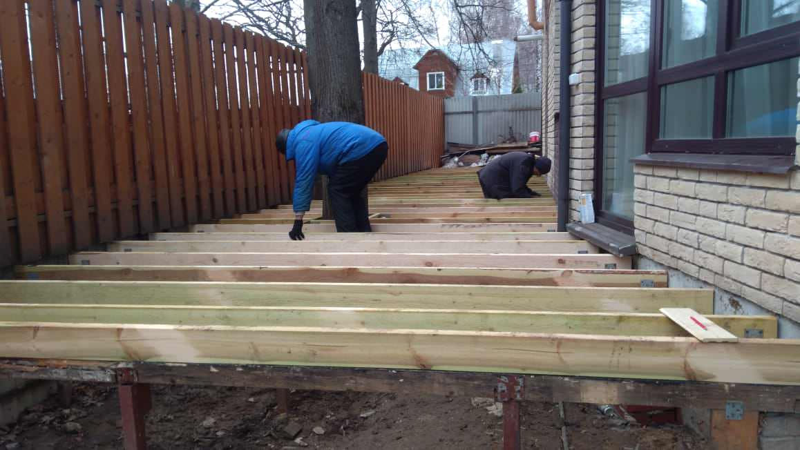 Терраса под ключ