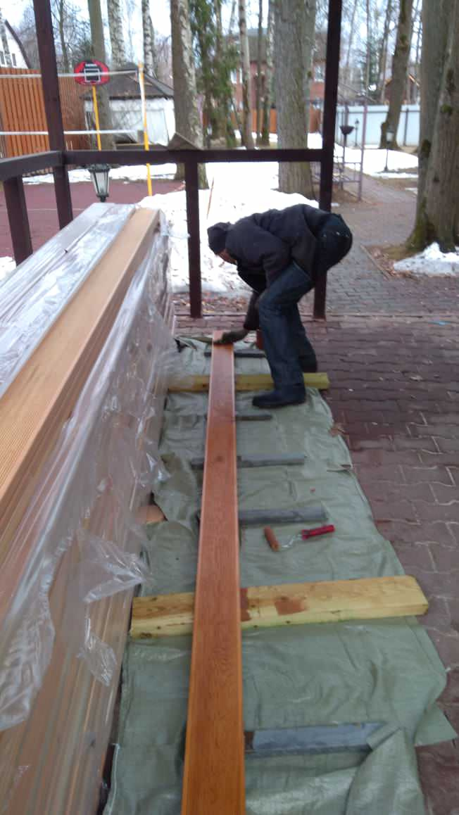 Терраса под ключ