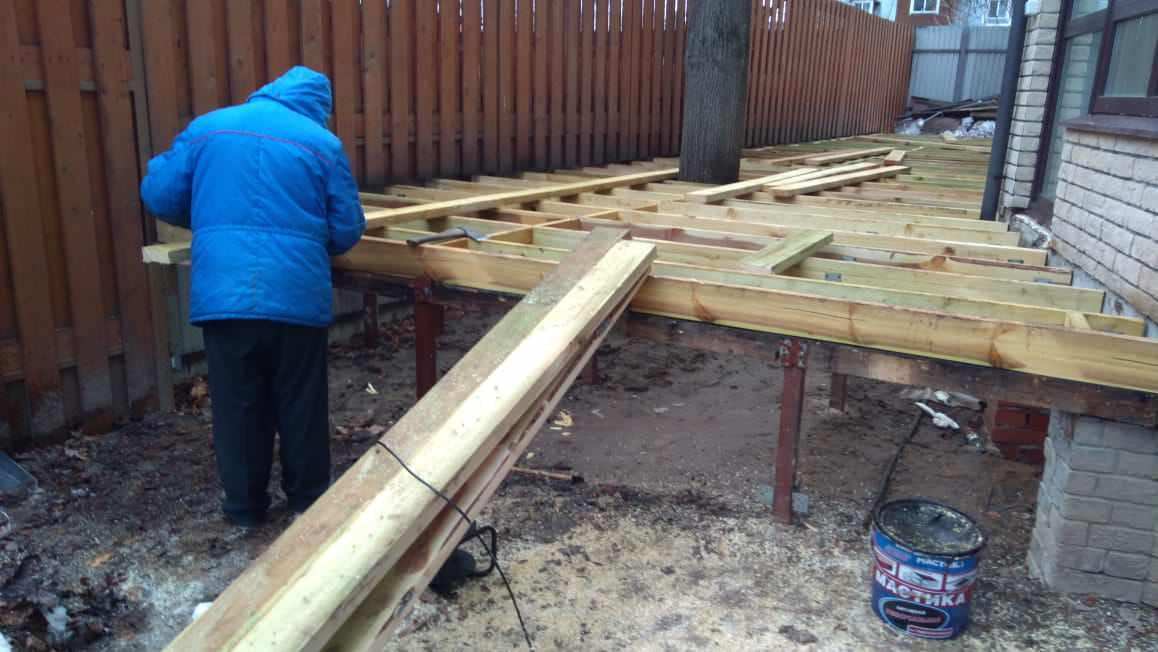 Терраса под ключ