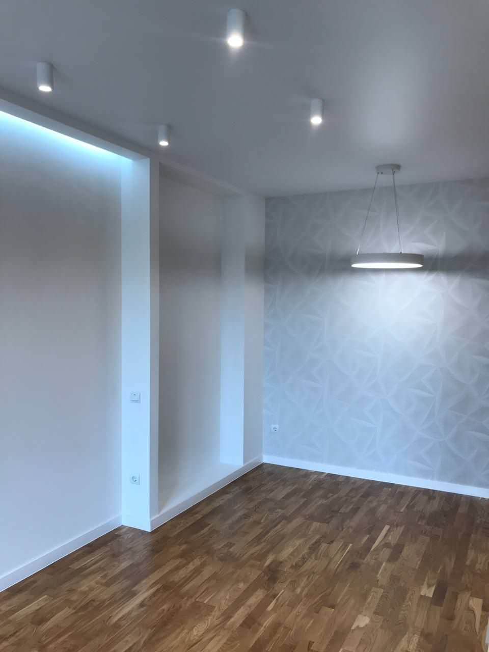 Ремонт однокомнатной квартиры 40м² по дизайн-проекту