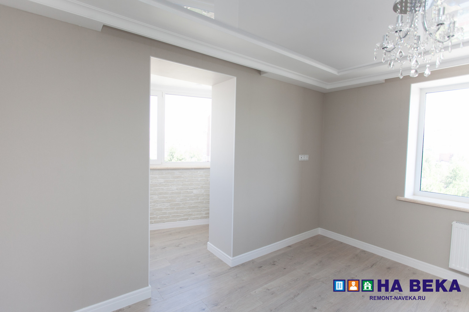 Ремонт квартиры с дизайн интерьером 105м2 в стиле современная классика