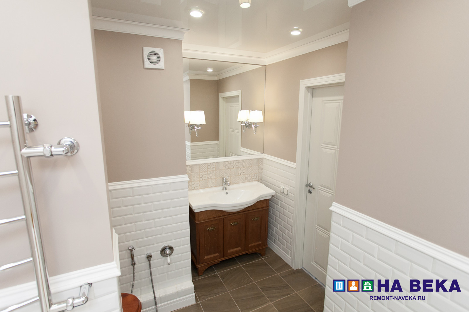 Ремонт квартиры с дизайн интерьером 105м2 в стиле современная классика