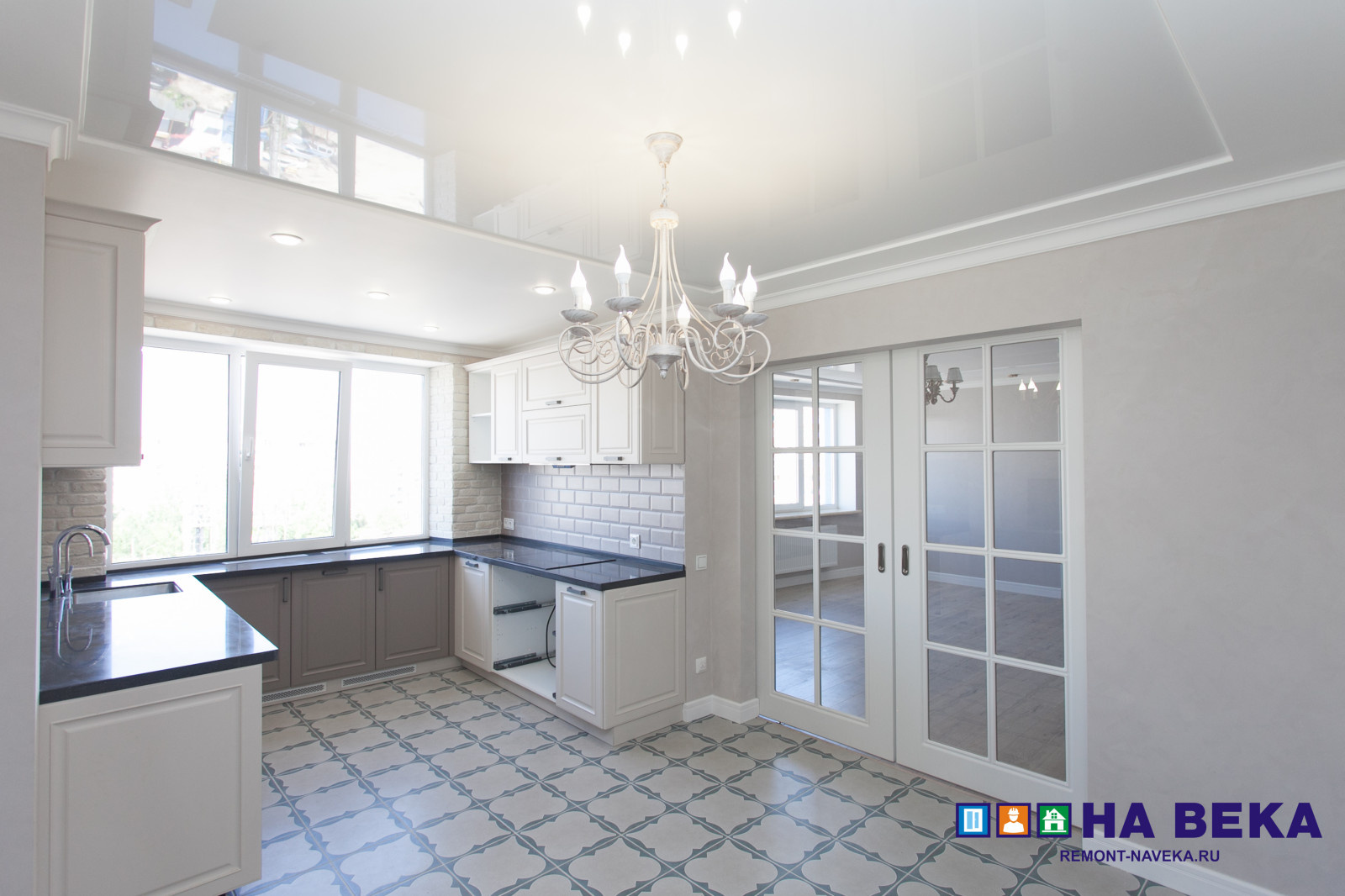 Ремонт квартиры с дизайн интерьером 105м2 в стиле современная классика